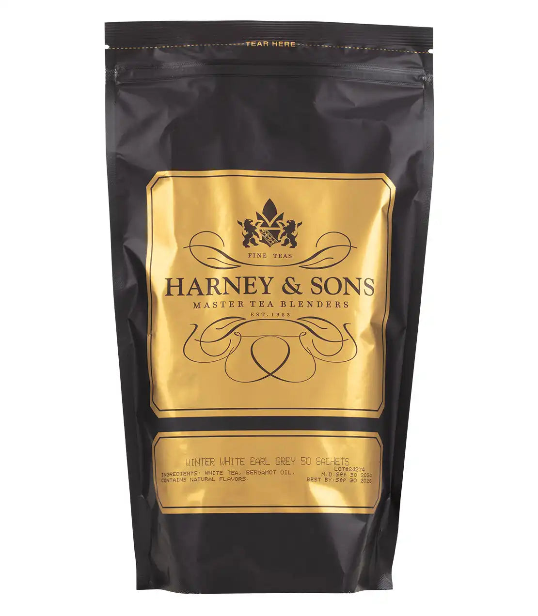 Winter White Earl Grey, Bag of 50 Sachets